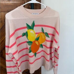 White + Warren x Ramona Cashmere Lemon Sweater